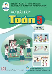 Sách - Vở bài tập Toán 5/1 (Cánh Diều)