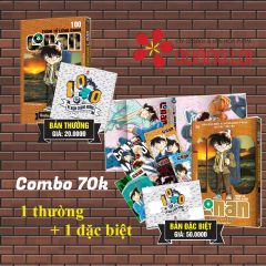 Combo Thám tử lừng danh Conan - Tập 100 (1 thường + 1 đặc biệt)