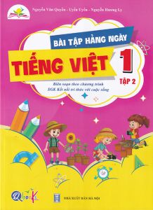 Bài tập hằng ngày Tiếng Việt 1/2  Kết nối tri thức - QBooks