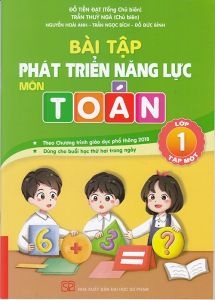 Bài tập phát triển năng lực môn Toán lớp 1 tập 1