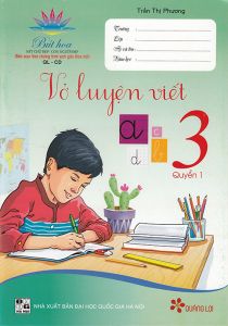 Vở luyện viết 3 quyển 1 (Cánh diều)