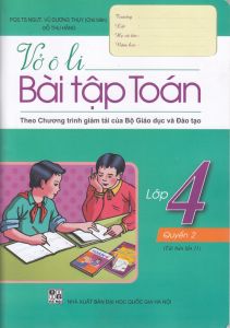 Vở Ôly bài tập toán 4/2 SP1