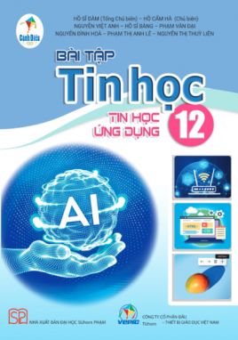 Sách - Bài tập Tin học 12 - Tin học ứng dụng (Cánh Diều)