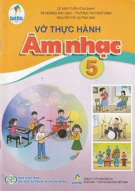 Sách - Vở thực hành Âm nhạc 5 (Cánh Diều)