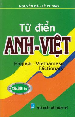 Sách - Từ điển Anh - Việt 125.000 từ - Bìa mềm (HA)