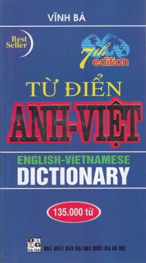 Sách - Từ điển Anh - Việt 135.000 từ - Bìa mềm (HA)