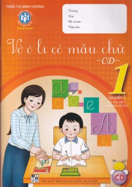 Vở Ôly có mẫu chữ 1/1 - CD SP1