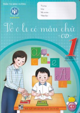 Vở Ôly có mẫu chữ 1/3 - CD SP1