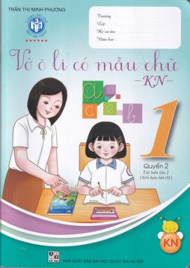 Vở Ôly có mẫu chữ 1/2 - KN SP1