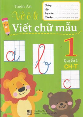 Vở Ô ly tập viết mẫu chữ 1/1 ĐT1