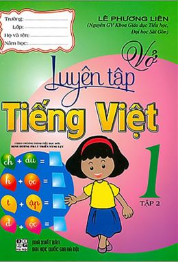 Vở luyện tập tiếng việt 1/1 HA1