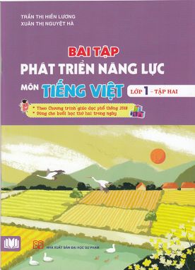 Bài tập phát triển năng lực môn Tiếng Việt lớp 1 tập 2 - SP