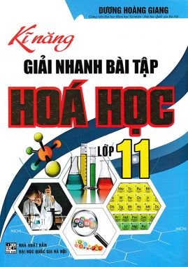 Kỹ năng giải nhanh bài tập hóa 11 HA1 