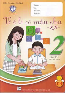 Vở Ôly có mẫu chữ 2/1- KN SP1