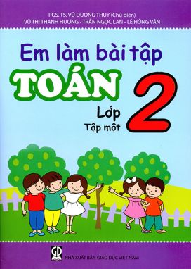 Em làm bài tập toán 2/1 GDĐT