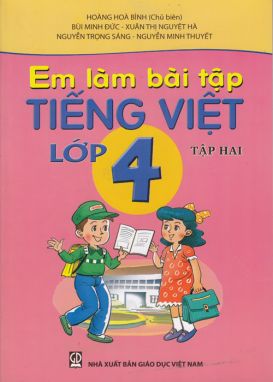 Em làm bài tập tiếng việt 4/2 GDĐT