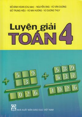 Luyện giải toán 4 GDHN