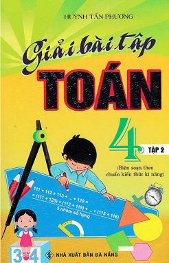 Giải bài tập Toán 4/2 HA1