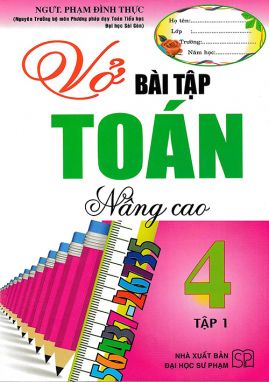 Vở bài tập nâng cao toán 4/1 HA1