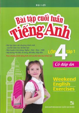 Bài tập cuối tuần Tiếng anh 4/1 CĐA MTH