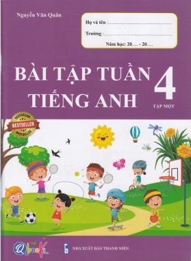 Bài tập tuần tiếng anh 4/1 QBK