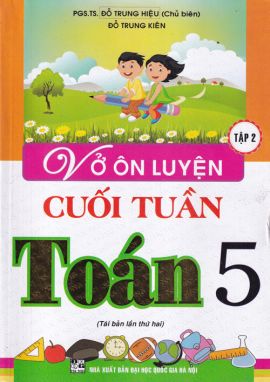 Vở ôn luyện cuối tuần toán 5/2 HA1