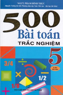 500 bài toán trắc nghiệm lớp 5