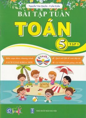 Sách - Bài tập Tuần Toán 5 tập 1 (Cánh diều)