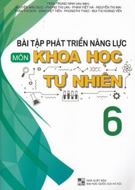 Bài tập phát triển năng lực môn khoa học tự nhiên 6 ĐT