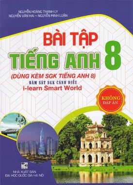 Sách - Bài tập tiếng anh 8 - I-learn Smart World - Cánh diều - Tặng kèm đáp án phiên bản số hóa