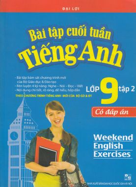 Bài tập cuối tuần Tiếng anh 9/2 CĐ MTH 