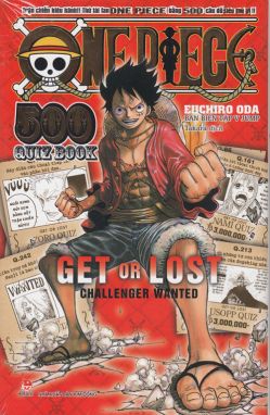 One Piece 500 Quiz book (combo) KĐ1