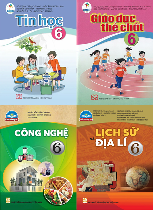 Bộ sách Giáo khoa lớp 2, 6 được sử dụng trên địa bàn tỉnh Tây Ninh